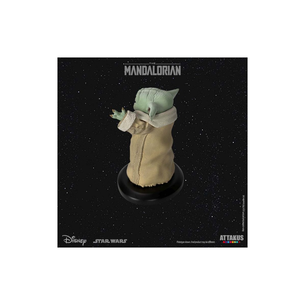 Attakus Starwars - Grogu "Happy" 1/5 - Il Mandaloriano