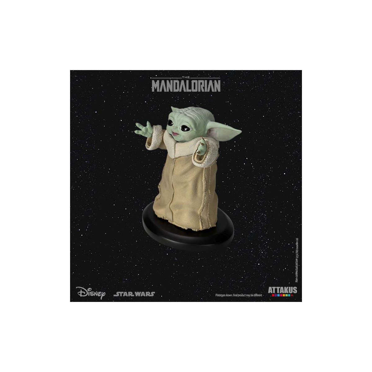 Attakus Starwars - Grogu "Happy" 1/5 - Il Mandaloriano