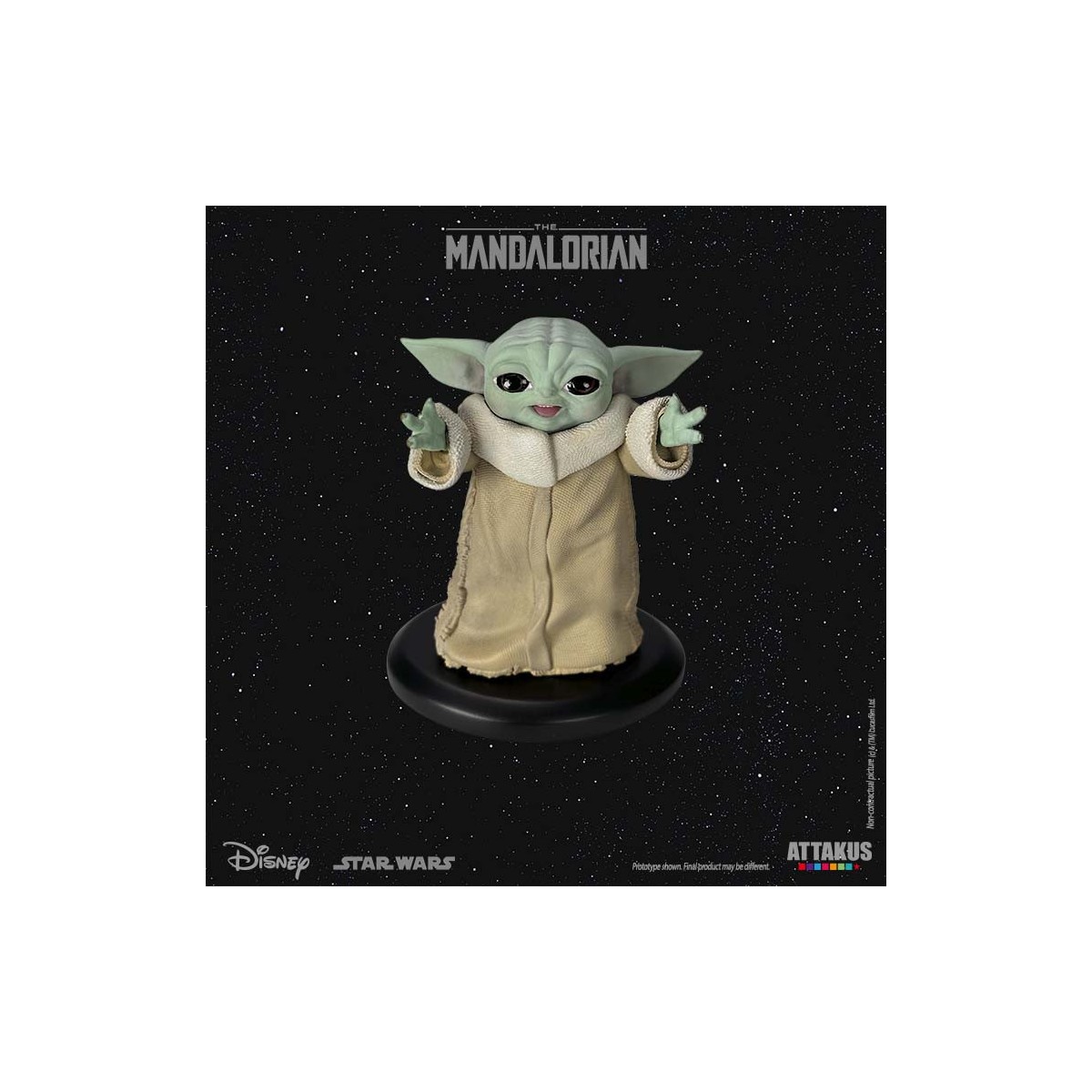 Attakus Starwars - Grogu "Happy" 1/5 - Il Mandaloriano
