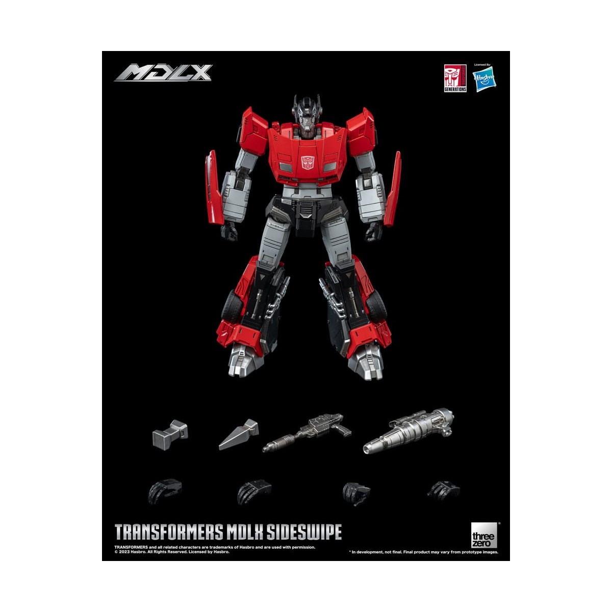 Tre Zero - Transformers MDLX SIDESWIPE