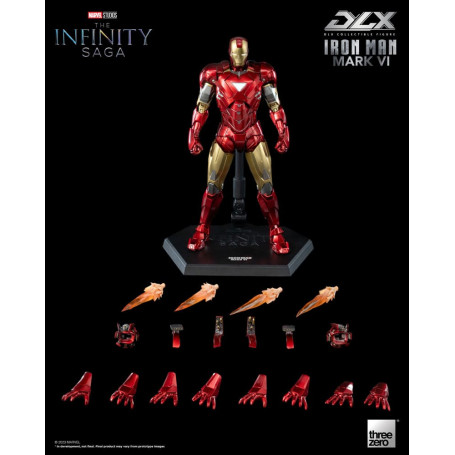Threezero Infinity Saga Iron Man - Mark 6 DLX 1/12