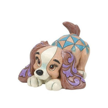 Tradizione Disney di Jim Shore - La bella e il vagabondo - Lady Mini - Lady e il vagabondo