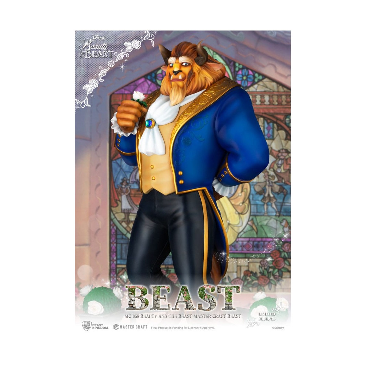 Regno della Bestia Disney Master Craft - La Bella e la Bestia - Bestia