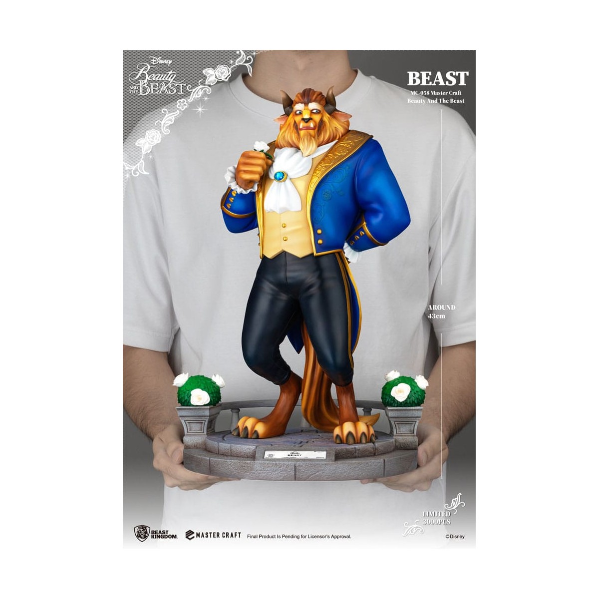 Regno della Bestia Disney Master Craft - La Bella e la Bestia - Bestia