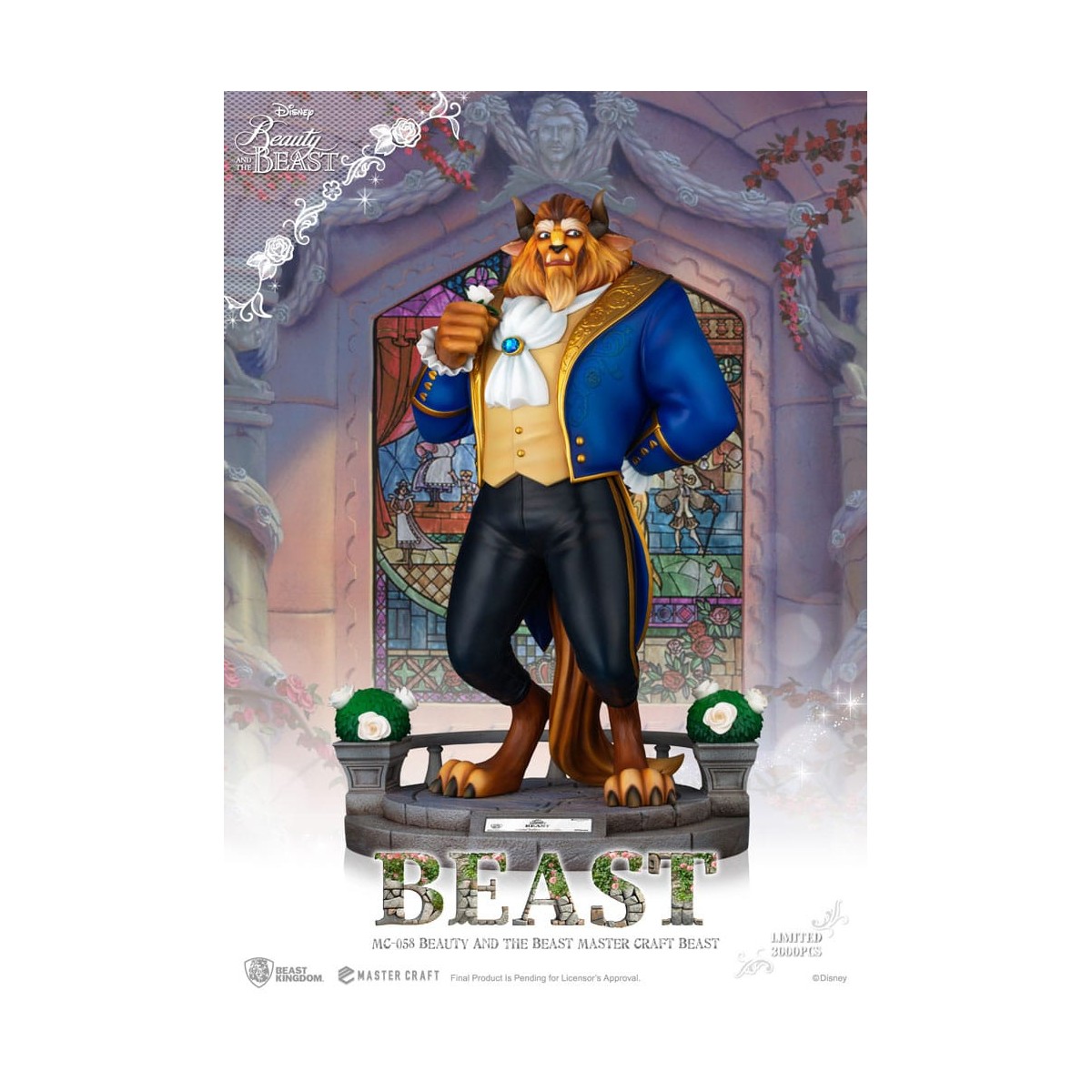 Regno della Bestia Disney Master Craft - La Bella e la Bestia - Bestia