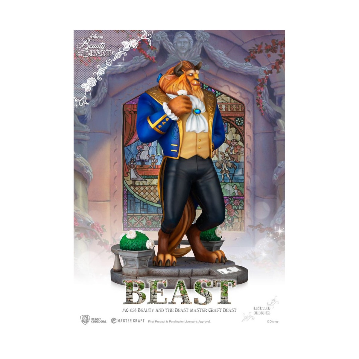 Regno della Bestia Disney Master Craft - La Bella e la Bestia - Bestia