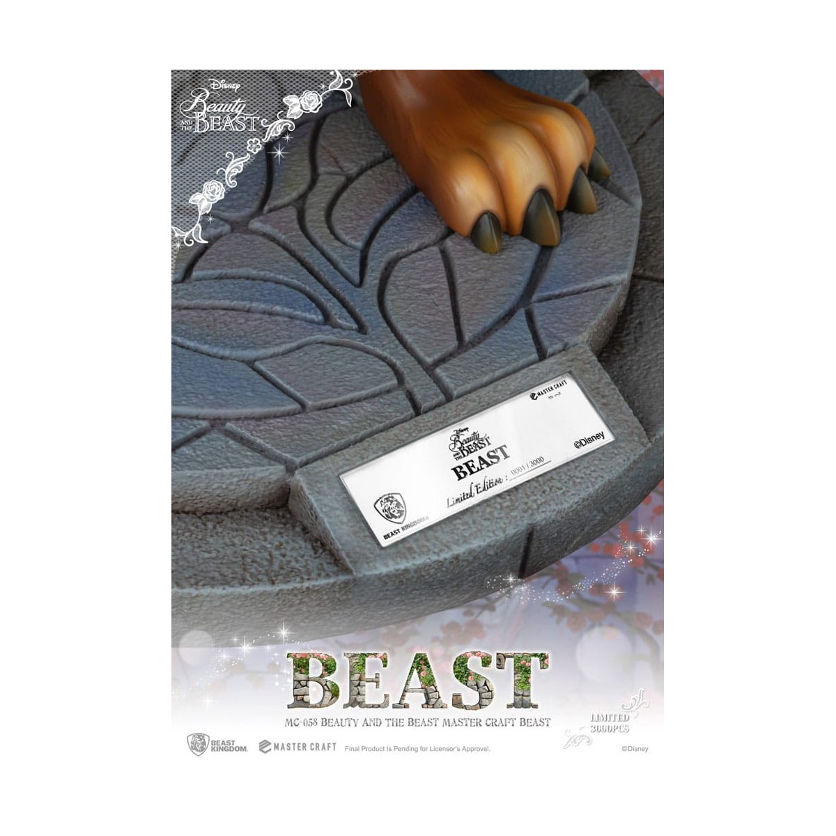 Regno della Bestia Disney Master Craft - La Bella e la Bestia - Bestia