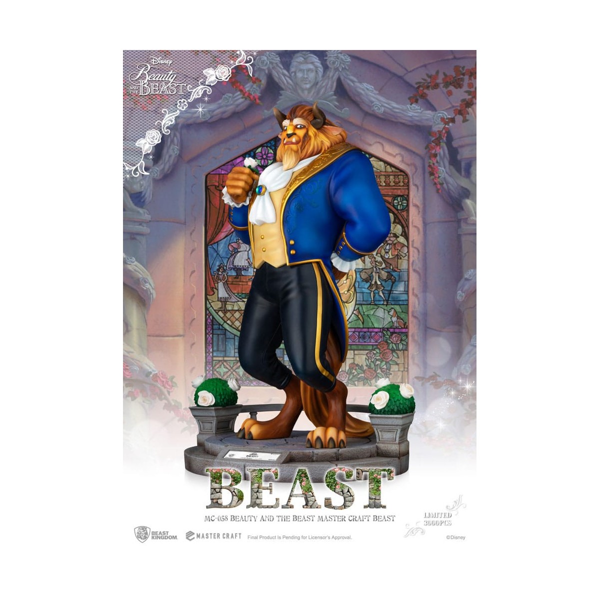 Regno della Bestia Disney Master Craft - La Bella e la Bestia - Bestia