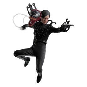 Hot Toys Marvel Spider-Man 2 - Peter Parker Tuta Nera - Videogioco Masterpiece 1/6