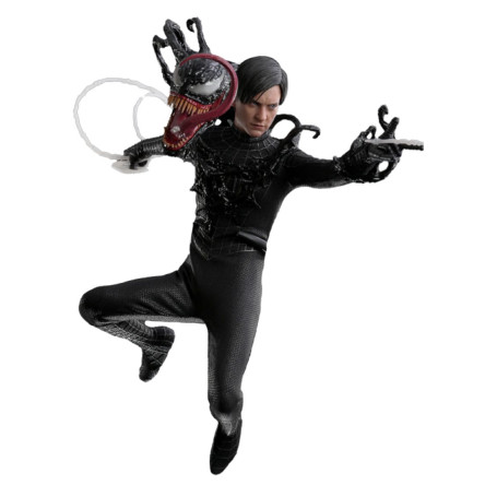 Hot Toys Marvel Spider-Man 2 - Peter Parker Tuta Nera - Videogioco Masterpiece 1/6
