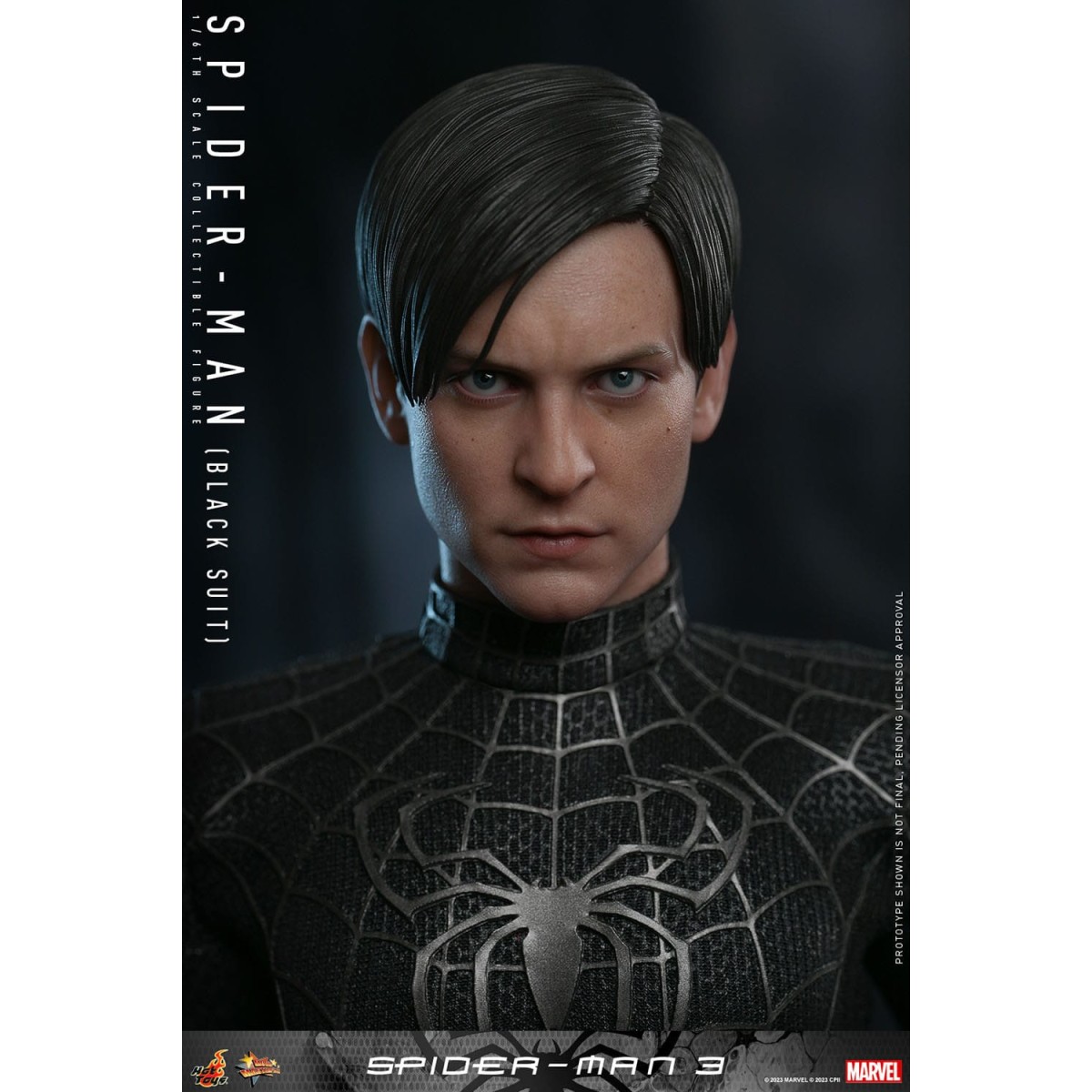 Hot Toys Marvel Spider-Man 2 - Peter Parker Tuta Nera - Videogioco Masterpiece 1/6