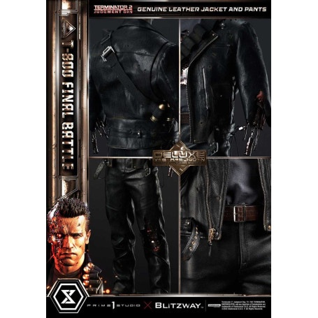 Prime 1 - Terminator 2 Il Giorno del Giudizio T-800 Battaglia Finale Versione Bonus Deluxe - Museo Masterline Serie 1/3