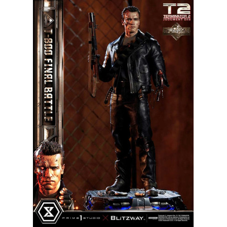 Prime 1 - Terminator 2 Il Giorno del Giudizio T-800 Battaglia Finale Versione Bonus Deluxe - Museo Masterline Serie 1/3
