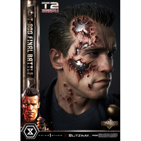 Prime 1 - Terminator 2 Il Giorno del Giudizio T-800 Battaglia Finale Versione Bonus Deluxe - Museo Masterline Serie 1/3