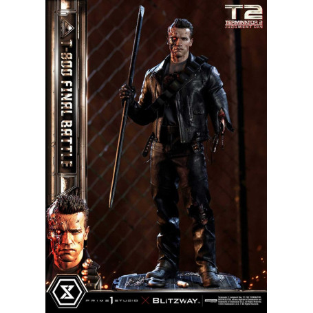 Prime 1 - Terminator 2 Il Giorno del Giudizio T-800 Battaglia Finale Versione Bonus Deluxe - Museo Masterline Serie 1/3