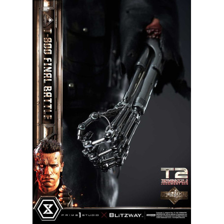 Prime 1 - Terminator 2 Il Giorno del Giudizio T-800 Battaglia Finale Versione Bonus Deluxe - Museo Masterline Serie 1/3
