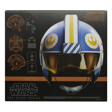 Hasbro Star Wars elmetto elettronico Carson Teva - Il Mandaloriano