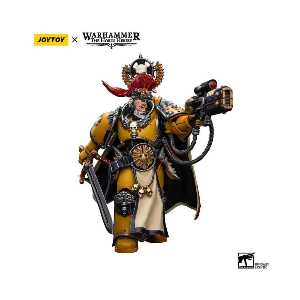 JoyToy Space Marine - Pugni Imperiali - Pretore della Legione con Spada di Potere - 1/18 - Warhammer L'Eresia di Horus