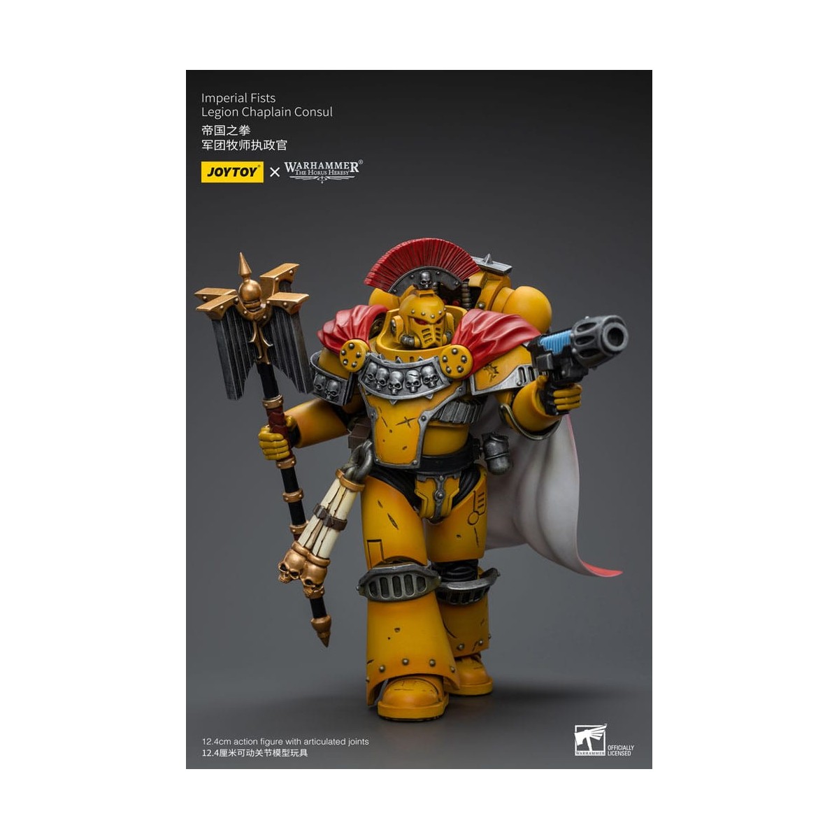 JoyToy Space Marine - Pugni Imperiali - Console Cappellano della Legione - 1/18 - Warhammer L'Eresia di Horus