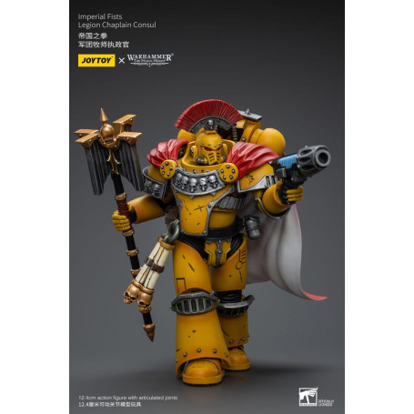 JoyToy Space Marine - Pugni Imperiali - Console Cappellano della Legione - 1/18 - Warhammer L'Eresia di Horus