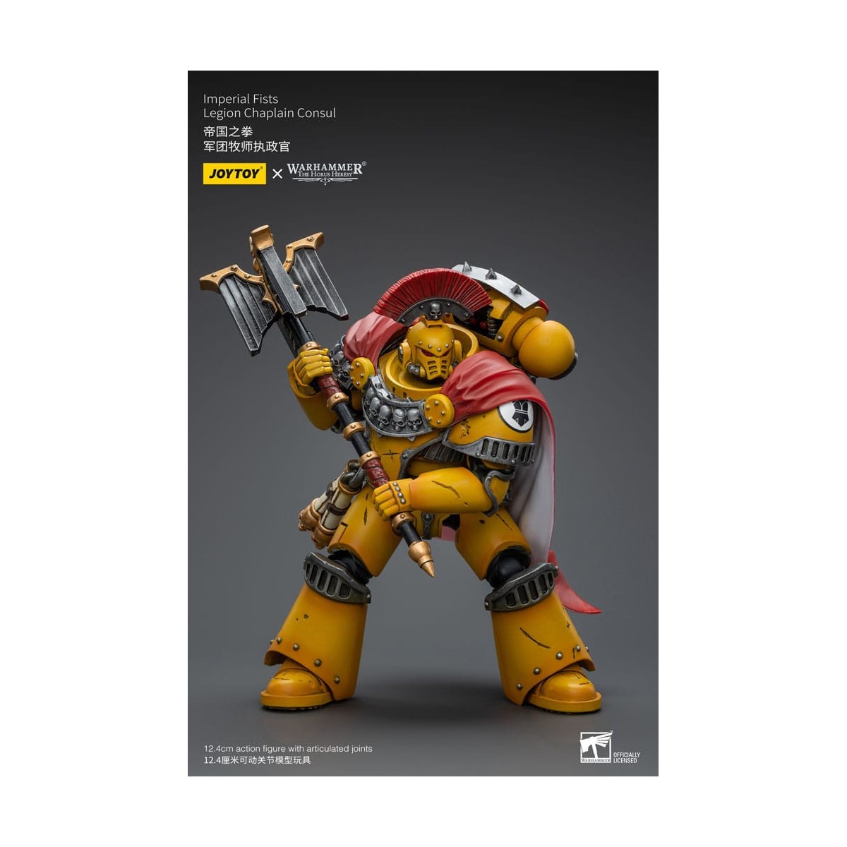 JoyToy Space Marine - Pugni Imperiali - Console Cappellano della Legione - 1/18 - Warhammer L'Eresia di Horus