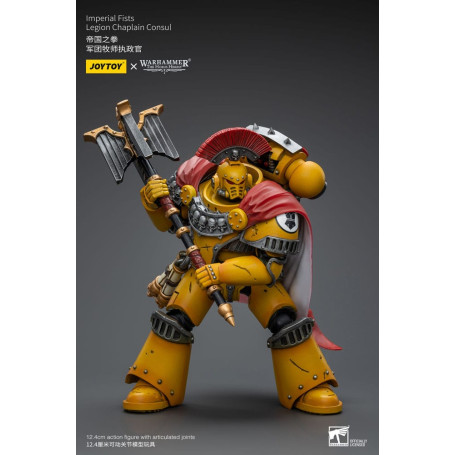 JoyToy Space Marine - Pugni Imperiali - Console Cappellano della Legione - 1/18 - Warhammer L'Eresia di Horus