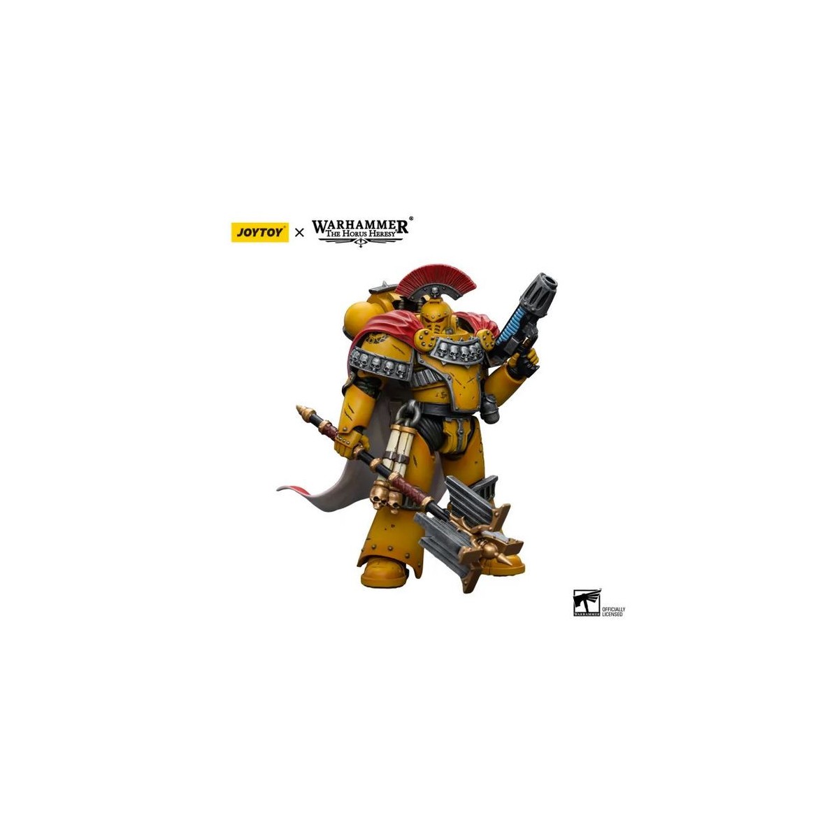 JoyToy Space Marine - Pugni Imperiali - Console Cappellano della Legione - 1/18 - Warhammer L'Eresia di Horus