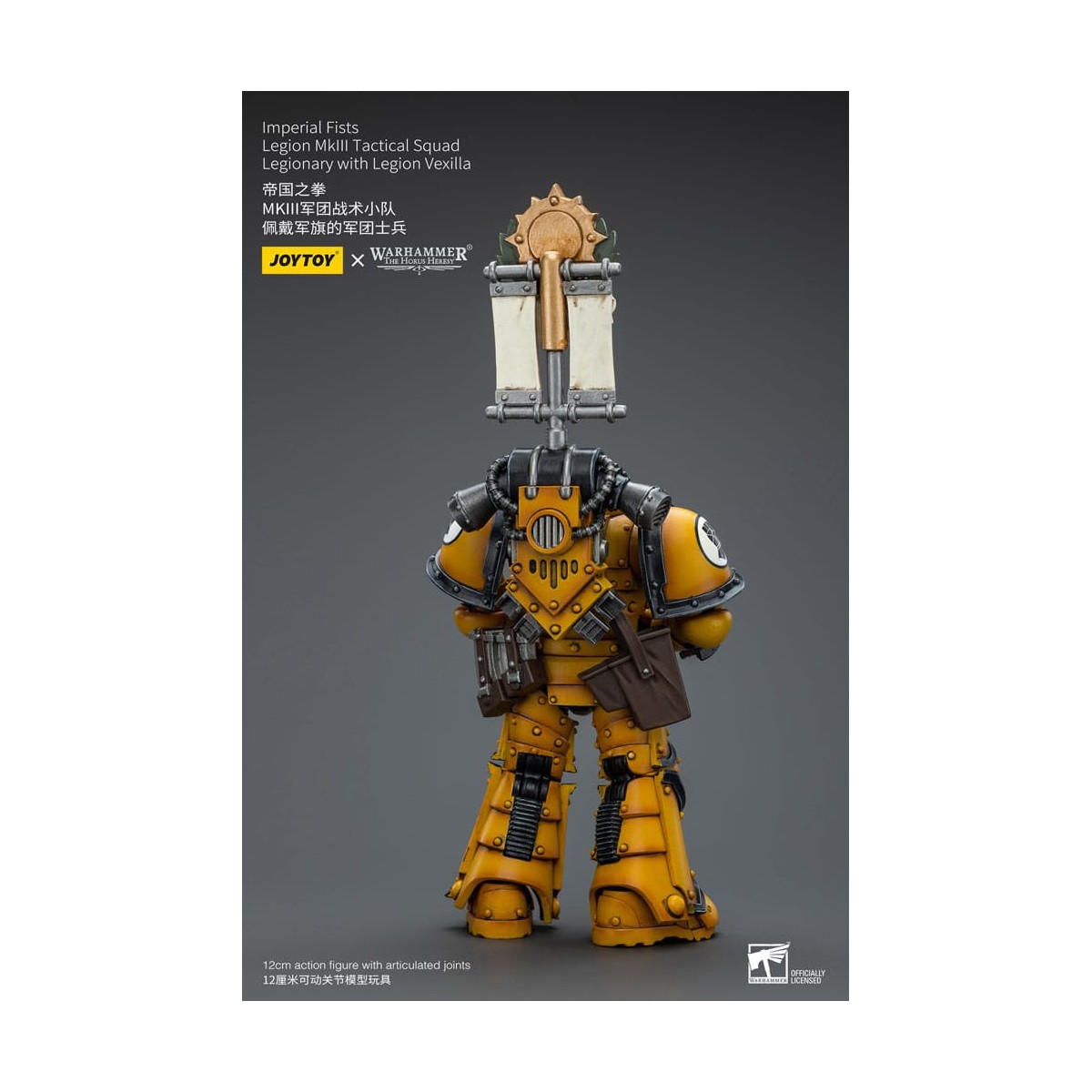JoyToy - Pugni Imperiali - Legione MkIII Squadra Tattica Legionaria con Legione Vexilla - 1/18 - L'Eresia di Horus