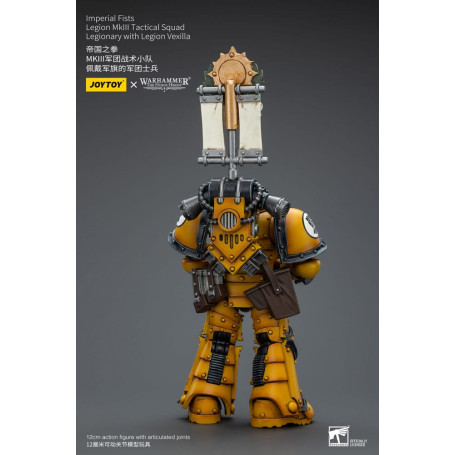 JoyToy - Pugni Imperiali - Legione MkIII Squadra Tattica Legionaria con Legione Vexilla - 1/18 - L'Eresia di Horus