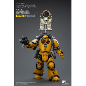 JoyToy - Pugni Imperiali - Legione MkIII Squadra Tattica Legionaria con Legione Vexilla - 1/18 - L'Eresia di Horus