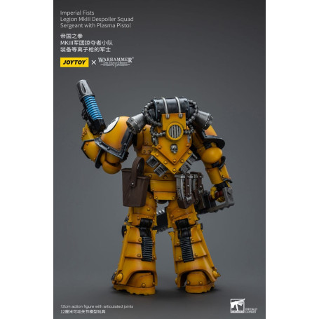 JoyToy - Pugni Imperiali - Sergente della Squadra Despoiler della Legione MkIII con Pistola al Plasma - 1/18 - L'Eresia di Horus