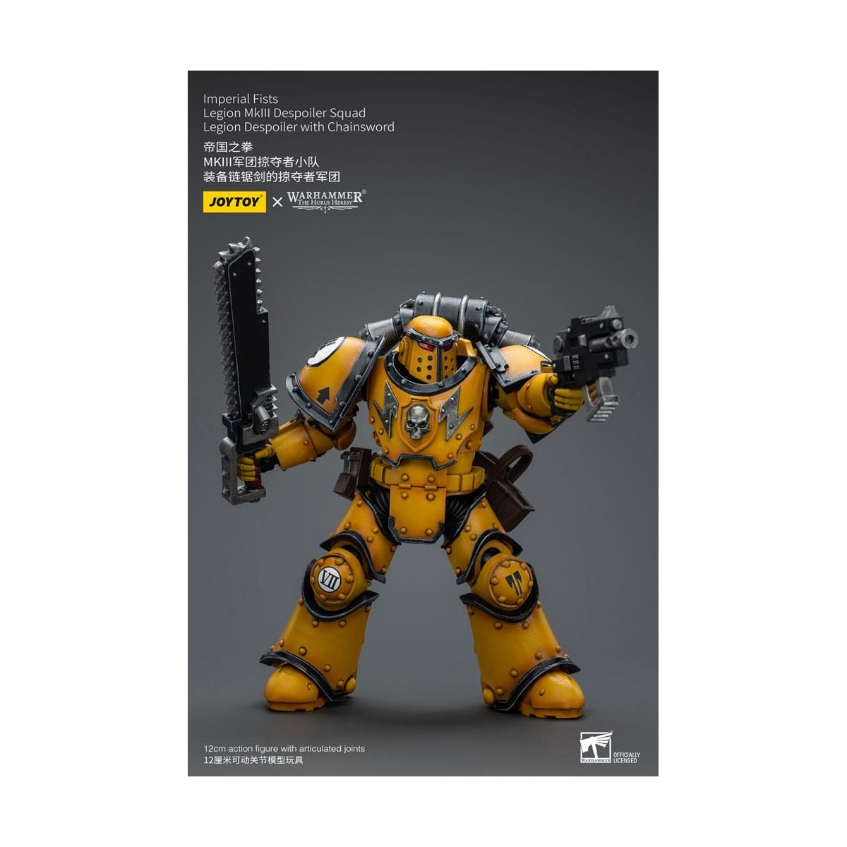 JoyToy - Pugni Imperiali - Pugni Imperiali Legione MkIII Despoiler Squadra Legione Despoiler con Spada a catena - 1/18