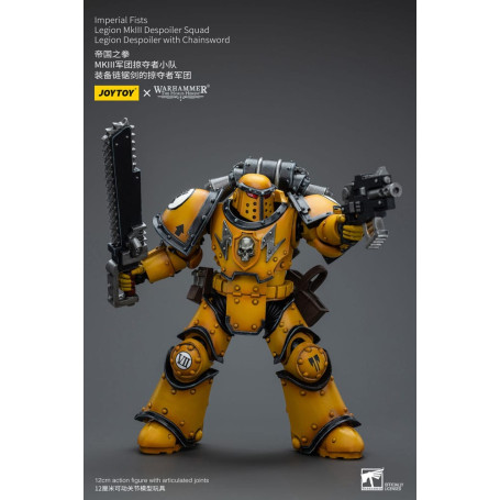 JoyToy - Pugni Imperiali - Pugni Imperiali Legione MkIII Despoiler Squadra Legione Despoiler con Spada a catena - 1/18