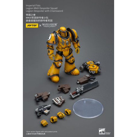 JoyToy - Pugni Imperiali - Pugni Imperiali Legione MkIII Despoiler Squadra Legione Despoiler con Spada a catena - 1/18