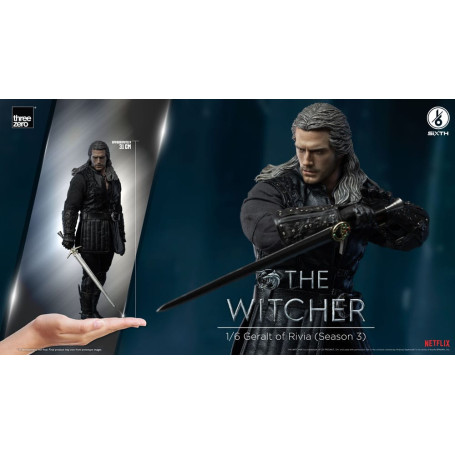 Trezero- Geralt di Rivia 1/6 - The Witcher Stagione 3