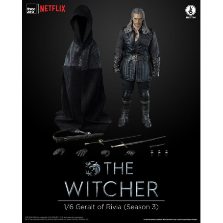 Trezero- Geralt di Rivia 1/6 - The Witcher Stagione 3