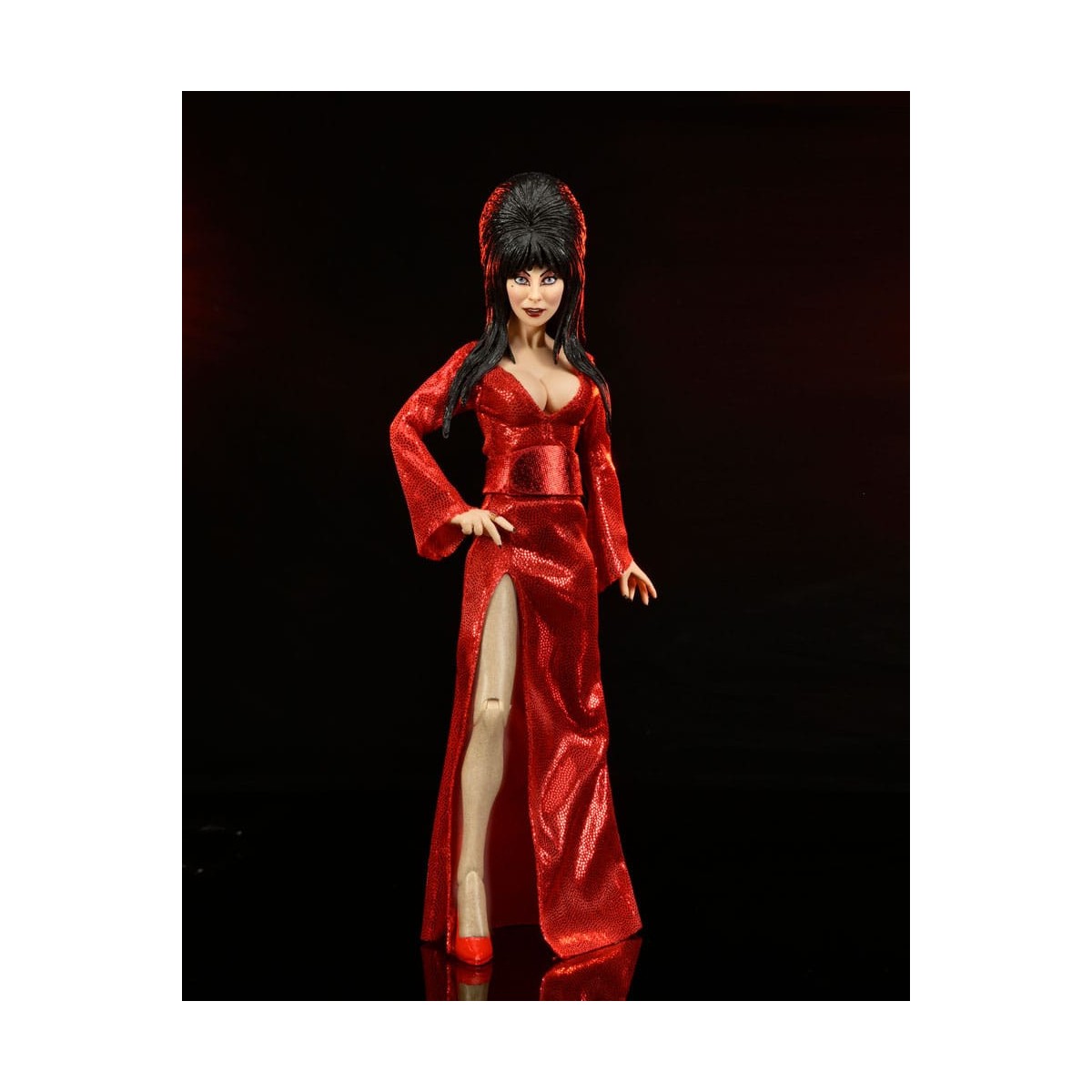 Neca - Elvira Padrona delle Tenebre Rosso, Spavento e Boo - Panno retrò