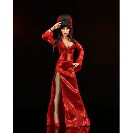 Neca - Elvira Padrona delle Tenebre Rosso, Spavento e Boo - Panno retrò