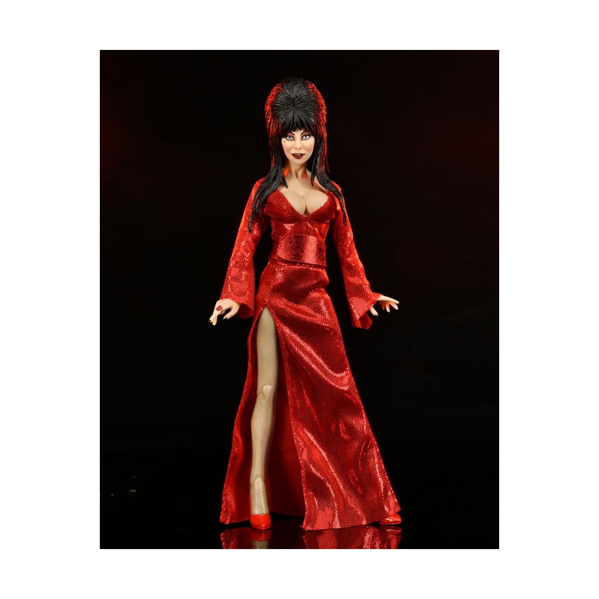Neca - Elvira Padrona delle Tenebre Rosso, Spavento e Boo - Panno retrò