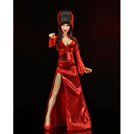 Neca - Elvira Padrona delle Tenebre Rosso, Spavento e Boo - Panno retrò