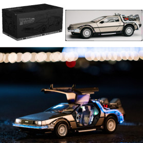 Takara Tomy - Ritorno al futuro - Macchina del tempo pressofusa replica DeLorean
