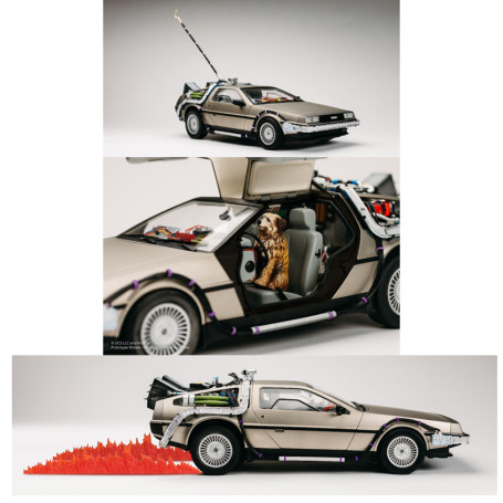 Takara Tomy - Ritorno al futuro - Macchina del tempo pressofusa replica DeLorean