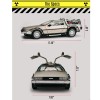 Takara Tomy - Ritorno al futuro - Macchina del tempo pressofusa replica DeLorean