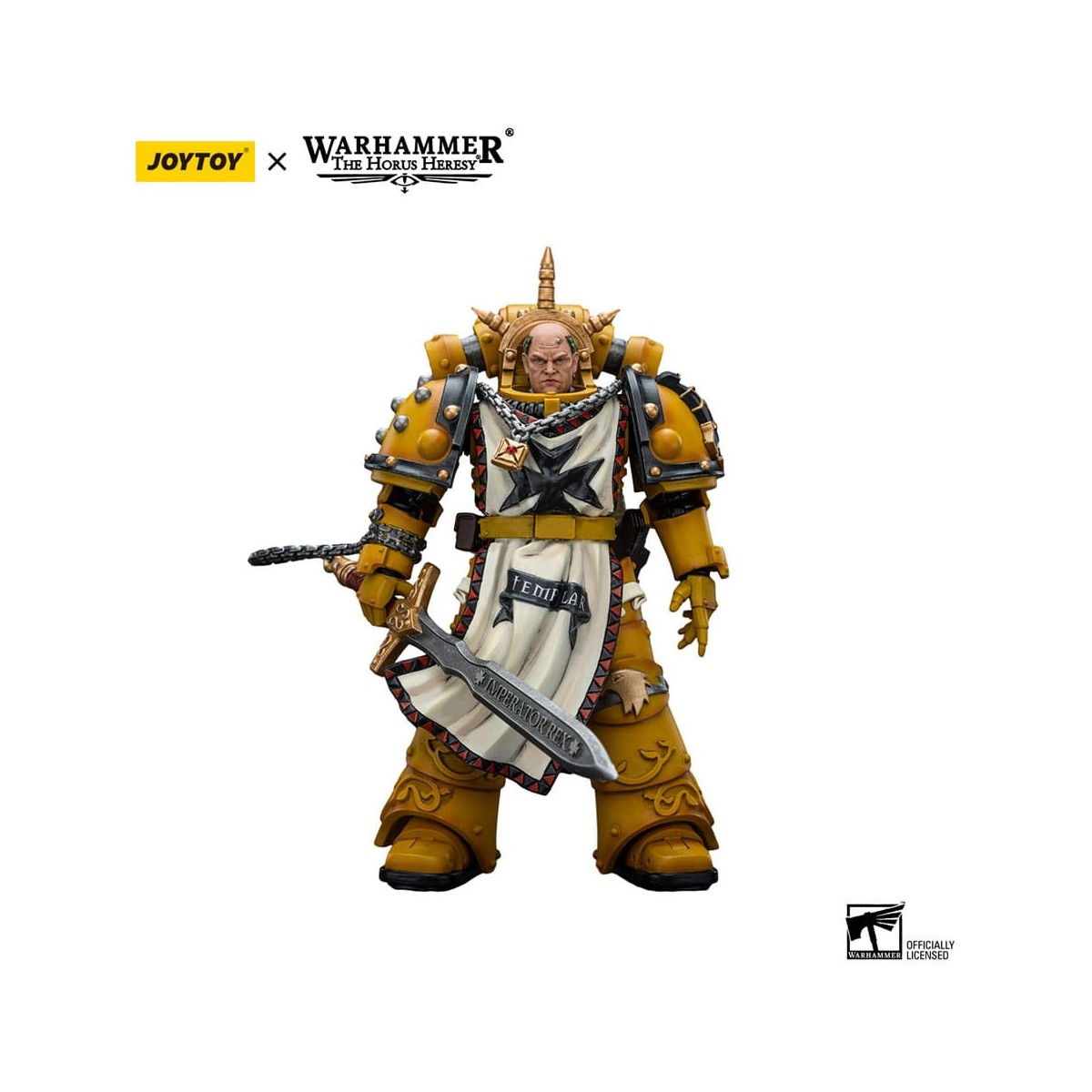 JoyToy Space Marine - Pugni Imperiali - Sigismund, Primo Capitano dei Pugni Imperiali - 1/18 - L'Eresia di Horus