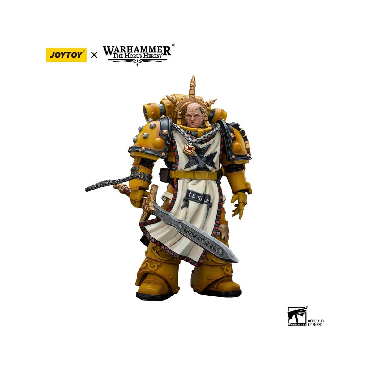 JoyToy Space Marine - Pugni Imperiali - Sigismund, Primo Capitano dei Pugni Imperiali - 1/18 - L'Eresia di Horus