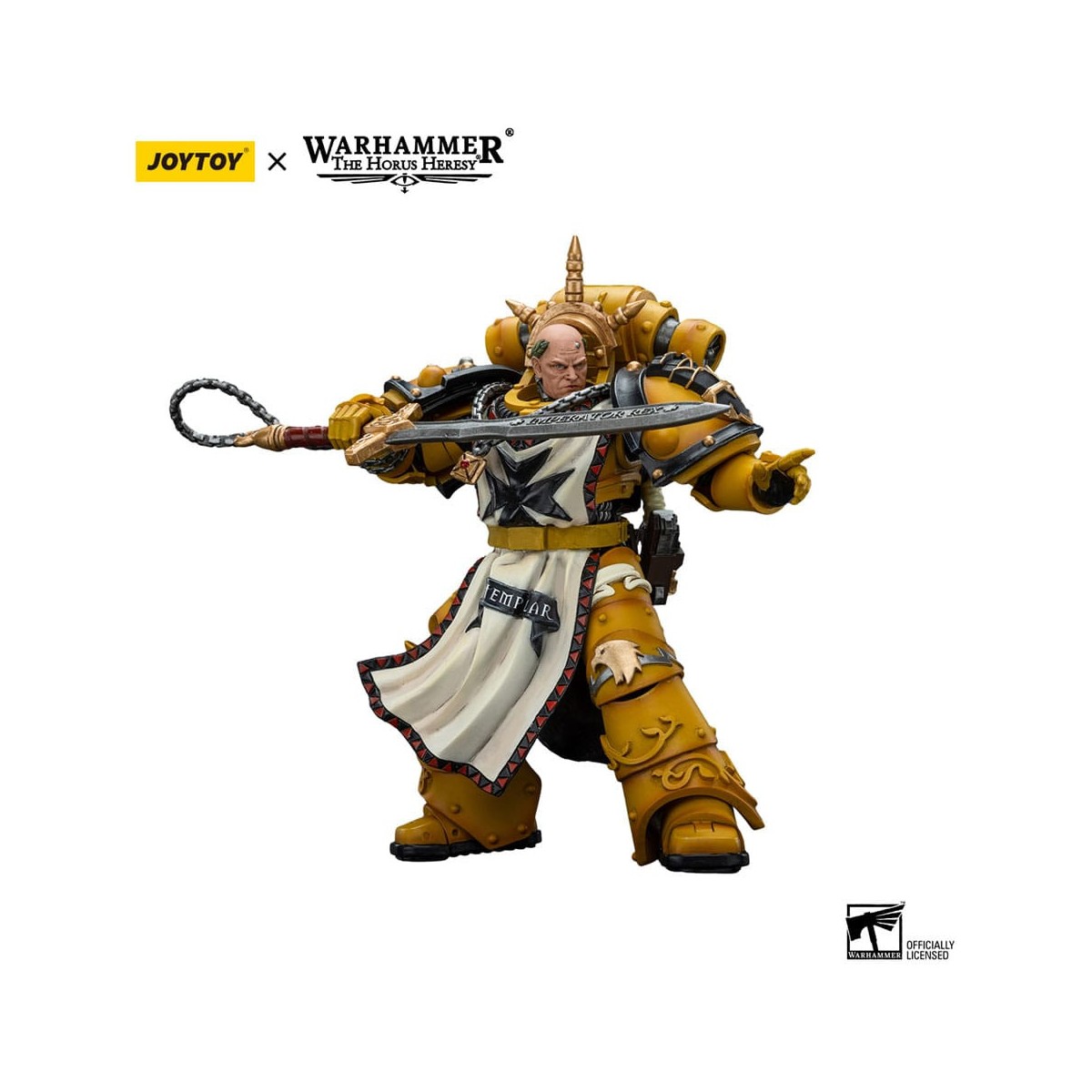 JoyToy Space Marine - Pugni Imperiali - Sigismund, Primo Capitano dei Pugni Imperiali - 1/18 - L'Eresia di Horus