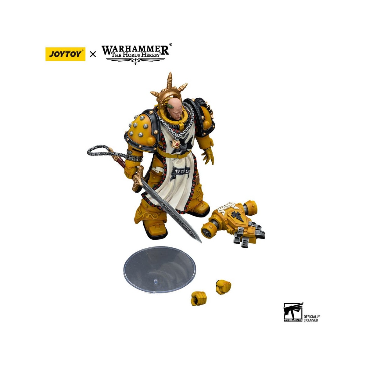 JoyToy Space Marine - Pugni Imperiali - Sigismund, Primo Capitano dei Pugni Imperiali - 1/18 - L'Eresia di Horus