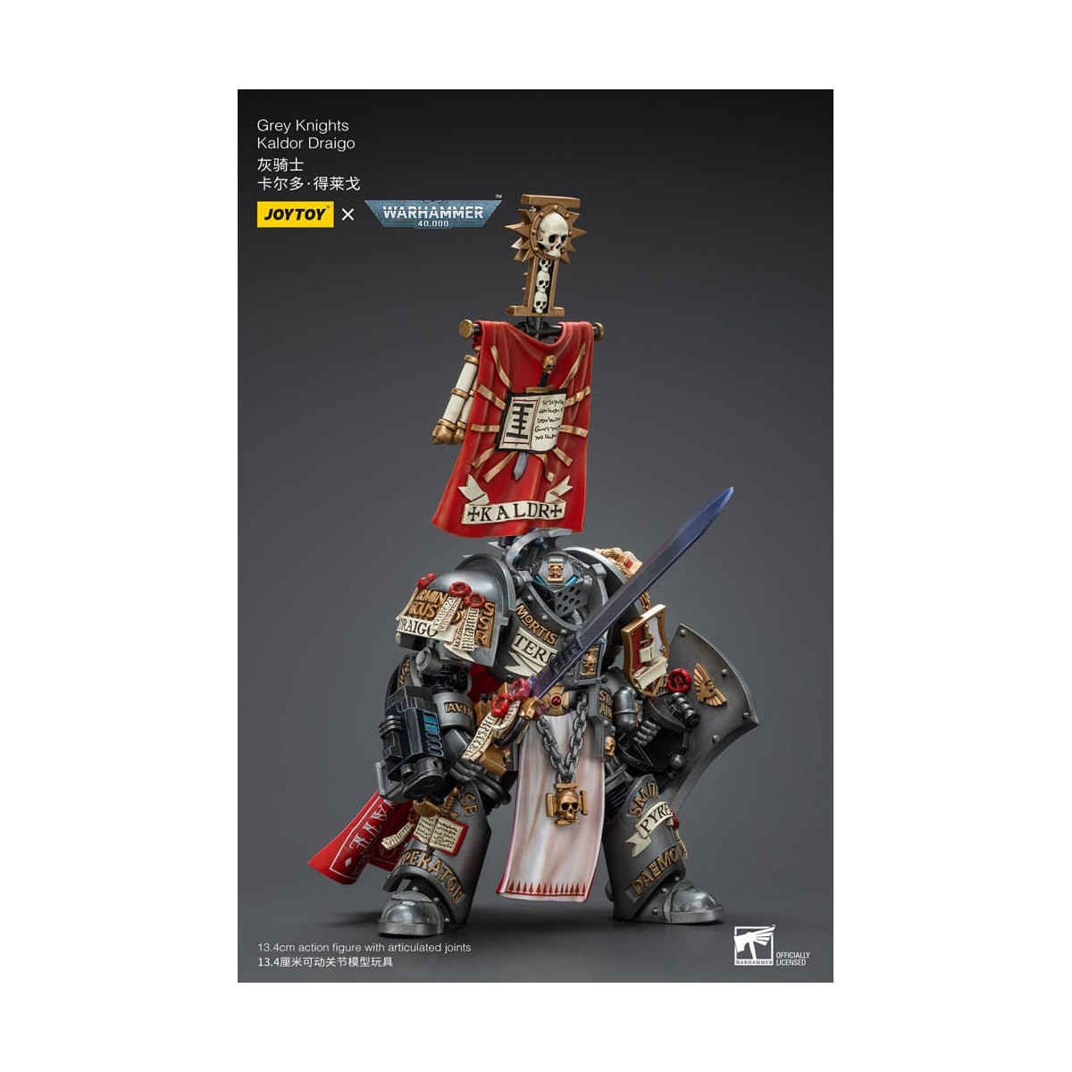 JoyToy Space marines - Cavalieri Grigi - Terminator Kaldor Draigo 1/18 - Warhammer 40K