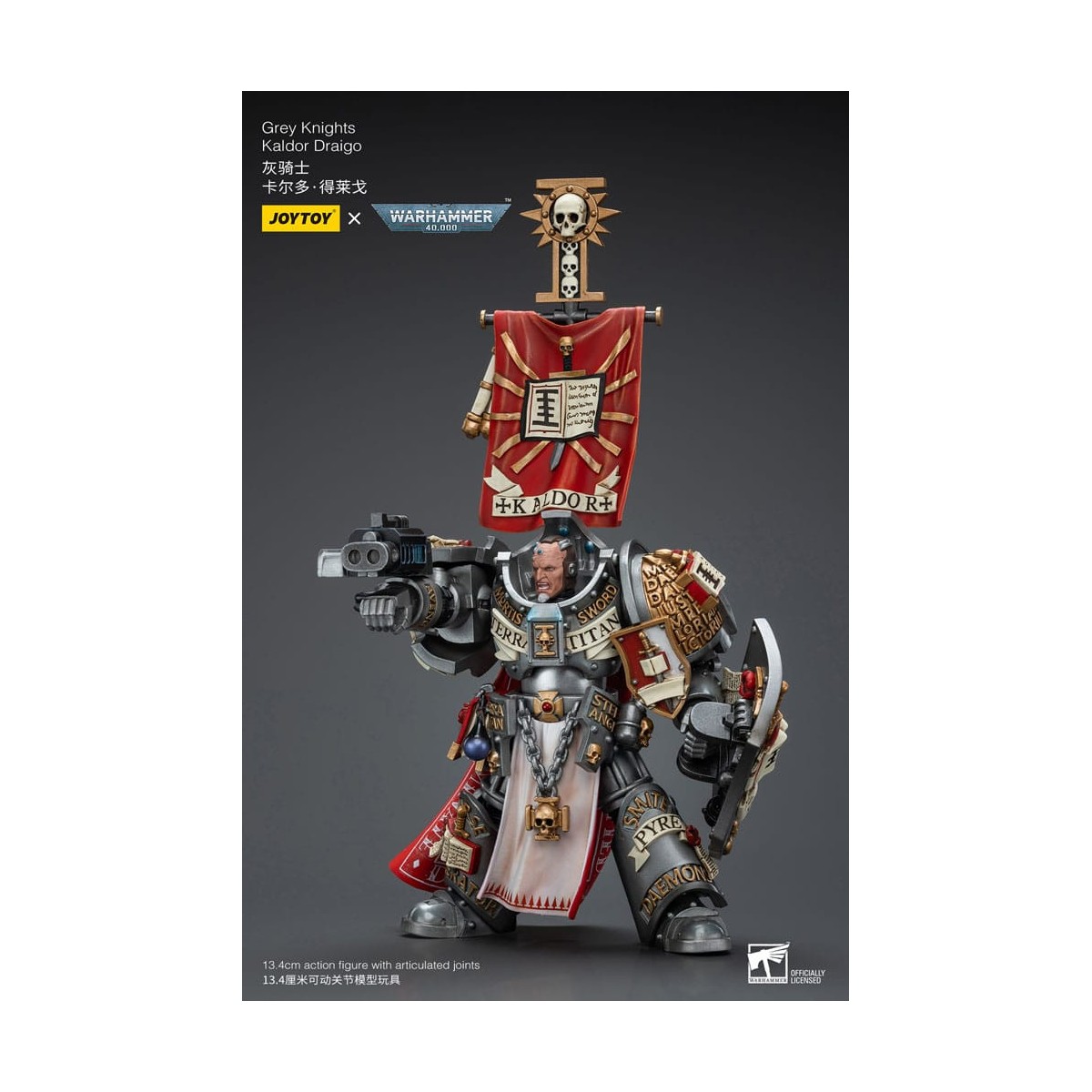 JoyToy Space marines - Cavalieri Grigi - Terminator Kaldor Draigo 1/18 - Warhammer 40K