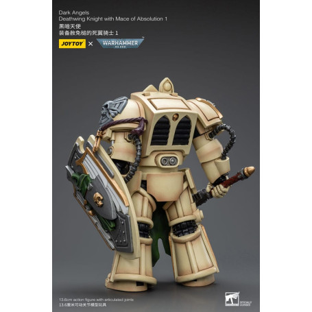 JoyToy Space Marine - Angeli Oscuri - Cavaliere Deathwing con Mazza dell'Assoluzione 1/18 - Warhammer 40K
